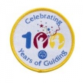 Girl Guiding Centenary Cloth Badge Girl Guiding Centenary Cloth Badge
