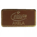 Leather Akela Badge Leather Akela Badge