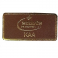 Leather Kaa Badge Leather Kaa Badge