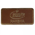 Leather Raksha Badge Leather Raksha Badge