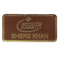 Leather Shere Khan Badge Leather Shere Khan Badge