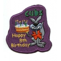 Cub Scout 8th Birthday Badge Cub Scout 8th Birthday Badge
