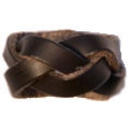 Scout Plaited leather woggle